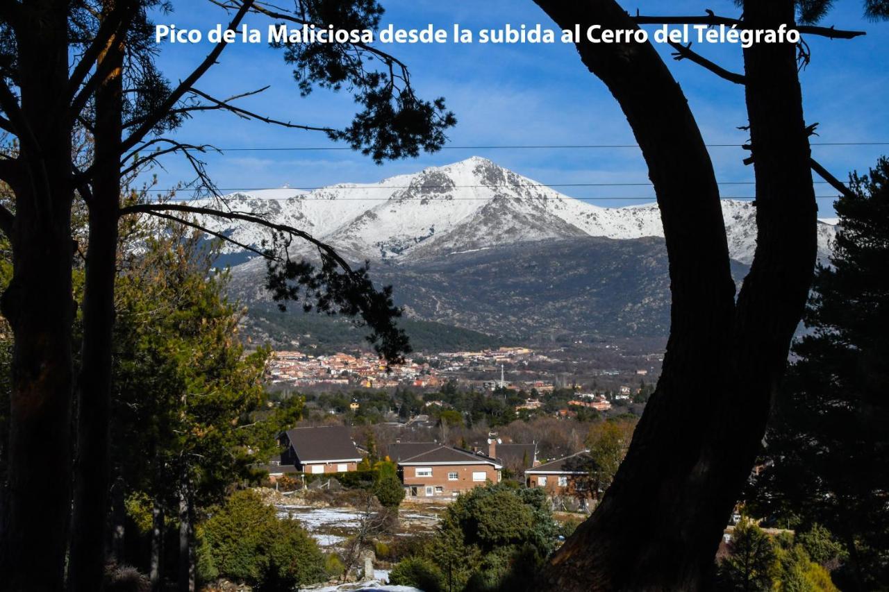 Casa Rural El Trepador Azul Futbolin Barbacoa 8 Personas بيسيريل دي لا سييرا المظهر الخارجي الصورة